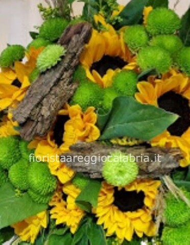 Bouquet di girasoli